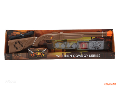 B/O COWBOY SET W/3AG13 BATTERIES