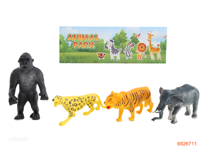 ANIMAL SET 4PCS 4ASTD 260G