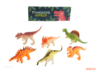 DINOSAUR 6PCS 6ASTD 300G