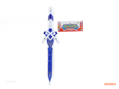 SWORD W/LIGHT/SOUND/3PCS BUTTON CELL