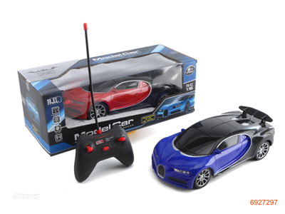 1:16 4CHANNEL R/C CAR W/LIGHT W/O 4AA BATTERIES IN CAR,2AA BATTERIES IN CONTROLLER 2COLOUR