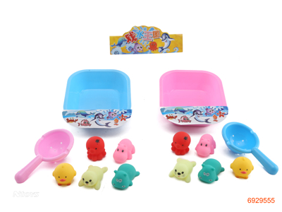 BATH TOYS 2COLOUR