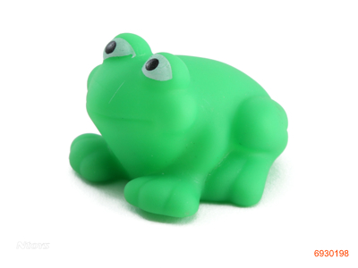 VINYL FROG W/BB WHISTLE