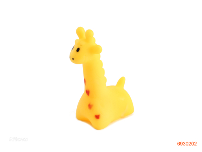 VINYL GIRAFFE W/BB WHISTLE