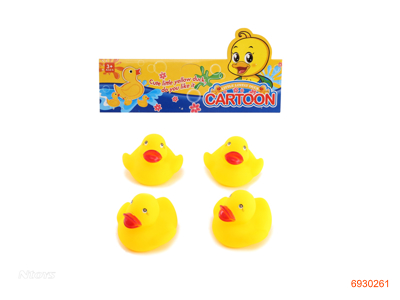 VINYL DUCK 4PCS