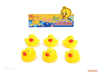 VINYL DUCK 6PCS