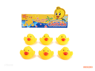 VINYL DUCK 6PCS