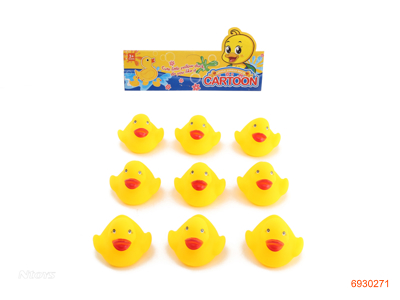 VINYL DUCK 9PCS