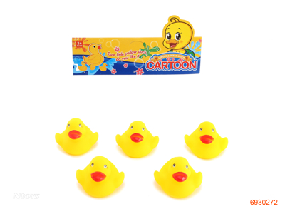 VINYL DUCK 5PCS