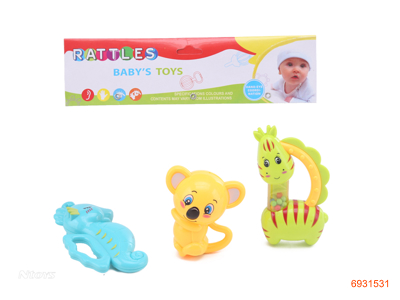 BABY RATTLE 3PCS