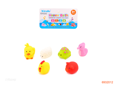 BATH TOYS 6PCS