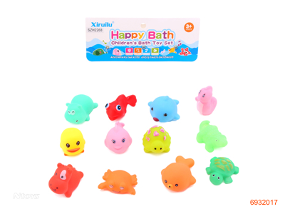 BATH TOYS 12PCS