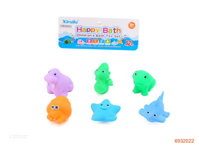 BATH TOYS 6PCS