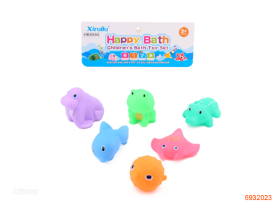 BATH TOYS 6PCS