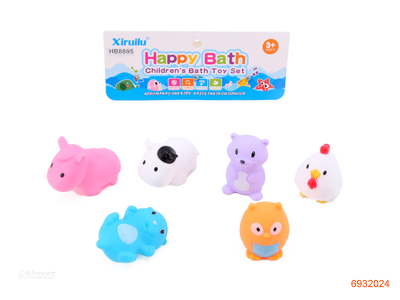 BATH TOYS 6PCS