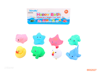 BATH TOYS 8PCS