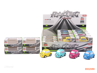 P/B CAR 24PCS/DISPLAY BOX 3ASTD 3COLOUR