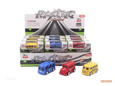 P/B CAR 24PCS/DISPLAY BOX 3ASTD 3COLOUR