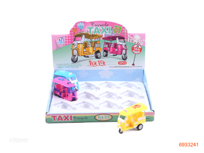 P/B CAR 12PCS/DISPLAY BOX 3COLOURS