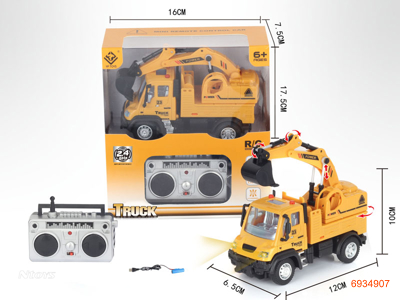 2.4G 1:64 4CHANNELS R/C CAR W/LIGHT W/O 2*AA BATTERIES IN CAR W/O 2*AA BATTERIES IN CONTROLLER