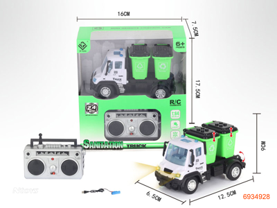 2.4G 1:64 4CHANNELS R/C CAR W/LIGHT W/O 2*AA BATTERIES IN CAR W/O 2*AA BATTERIES IN CONTROLLER