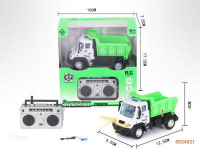 2.4G 1:64 4CHANNELS R/C CAR W/LIGHT W/O 2*AA BATTERIES IN CAR W/O 2*AA BATTERIES IN CONTROLLER