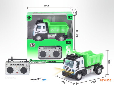 2.4G 1:64 4CHANNELS R/C CAR W/LIGHT W/O 2*AA BATTERIES IN CAR W/O 2*AA BATTERIES IN CONTROLLER