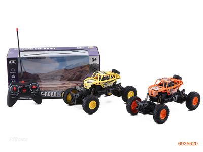 1:18 4CHANNEL R/C CAR W/LIGHT W/O 3*AA BATTERIES IN CAR/2*AA BATTERIES IN CONTROLLER 2COLOURS
