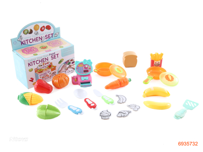 FOOD CUT SET 15PCS