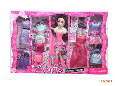 30CM FASHION DOLL SET