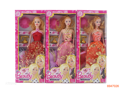 11'SOLID FASHION DOLL SET