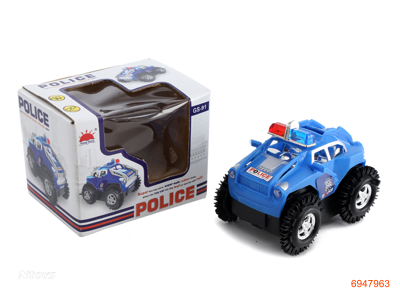 B/O SKIP POLICE CAR W/O 2AA BATTERIES