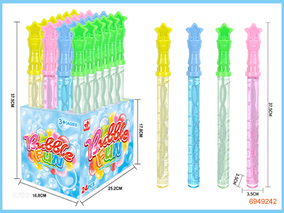 BUBBLE TOYS,24PCS/DISPALY BOX 4COLOURS