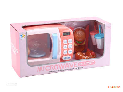 B/O MICROWAVE SET W/LIGHT/SOUND W/O 2AA BATTERIES