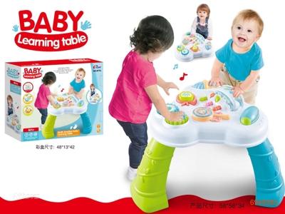 BABY LEARNING TABLE W/O 2AA BATTERIES