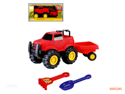 TRACTOR SET(BEACH)