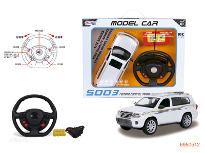 1:12 SIMULATION RANGE ROVER STEERING WHEEL R/C CAR