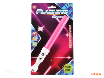 25CM B/O FLASHING STICK W/3*AG13 BATTERIES