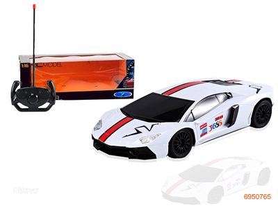 27MHZ 1:16 4CHANNELS R/C CAR W/LIGHT W/O 4*AA BATTERIES IN CAR/2AA BATTERIES IN CONTROLLER