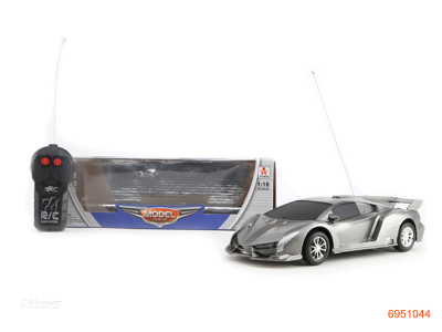 1:18 2CHANNELS R/C CAR.W/O 3AA BATTERIES IN CAR.2AA BATTERIES IN CONTROLLER.3COLOUR