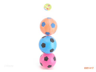 6''FOOTBALL.3PCS