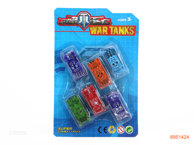 FREE WHEEL TANK 6PCS