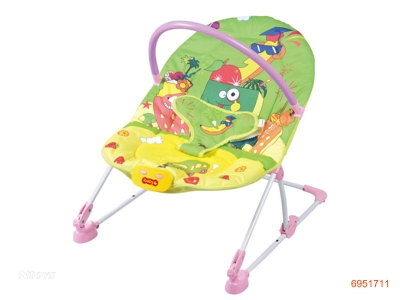 BABY CHAIR W/SHAKE/LIGHT/MUSIC/2*AG13 BATTERIES.W/O 3AA BATTERIES