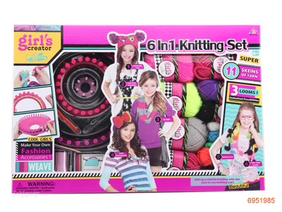 6 IN 1 KNITTING SET