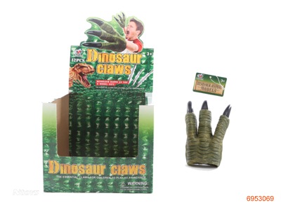 DINOSAUR CLAW.12PCS/BOX 3CLOUR