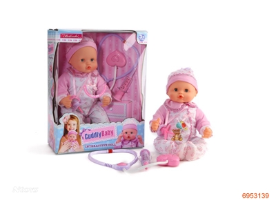 16IN B/O DOCTOR DOLL INCLUDE 3AA BATTERIES