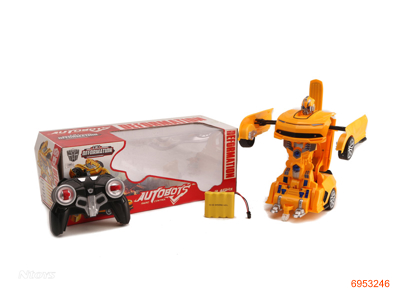 TRANSFORMER R/C W/LIGHT/MUSIC/4.8V BATTERY/CHARGER W/O 2*AA BATTERIES IN CONTROLLER