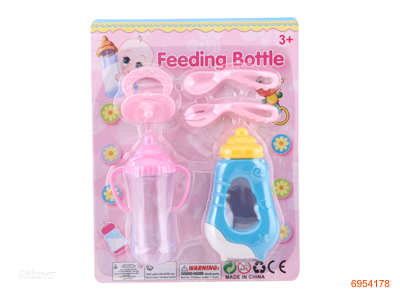 FEEDER W/BABY RATTLE