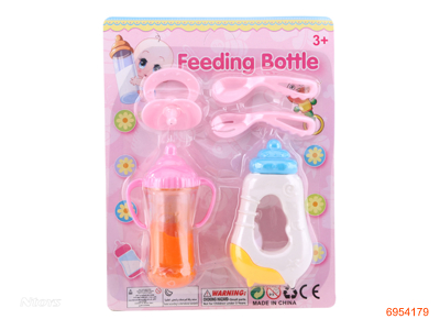 FEEDER W/BABY RATTLE