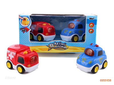 FREE WHEEL CAR 2PCS